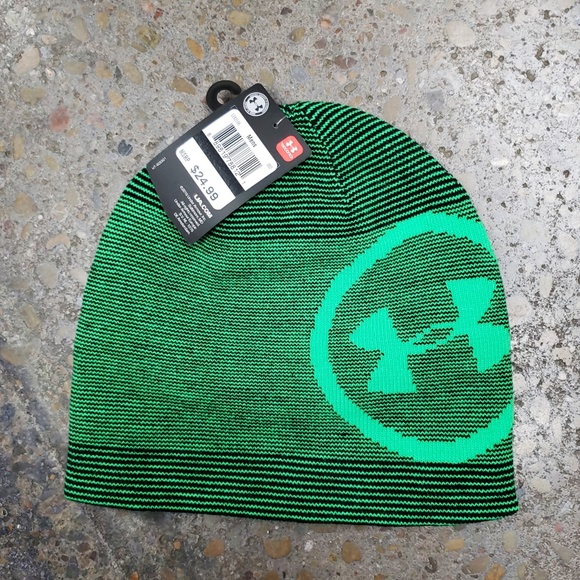 Under Armour Other - UNDER ARMOUR MENS BILLBOARD 2.0 BEANIE - GRN/BLK M Under Armour Other - UNDER ARMOUR MENS BILLBOARD 2.0 BEANIE - GRN/BLK M